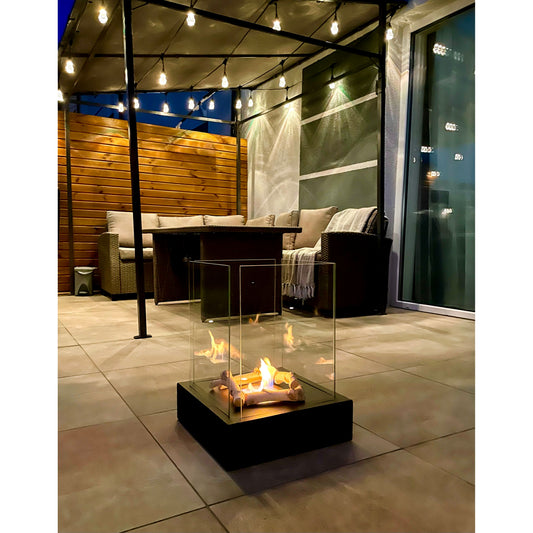 Bio ethanol haard Sunset Garden XXL zwart – sfeerhaard voor tuin en terras 🔥 Bestseller