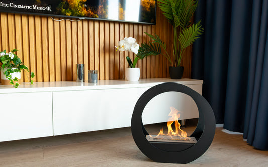 Bio ethanol haard Only zwart – moderne sfeerhaard