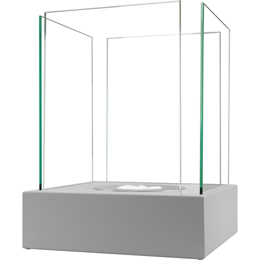 Bio ethanol haard Sunset Garden Mini grijs – compacte sfeerhaard