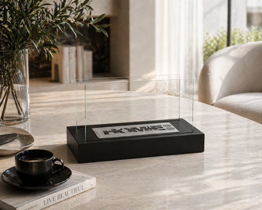 Bio ethanol haard Home zwart – moderne sfeerhaard ⭐ Populair