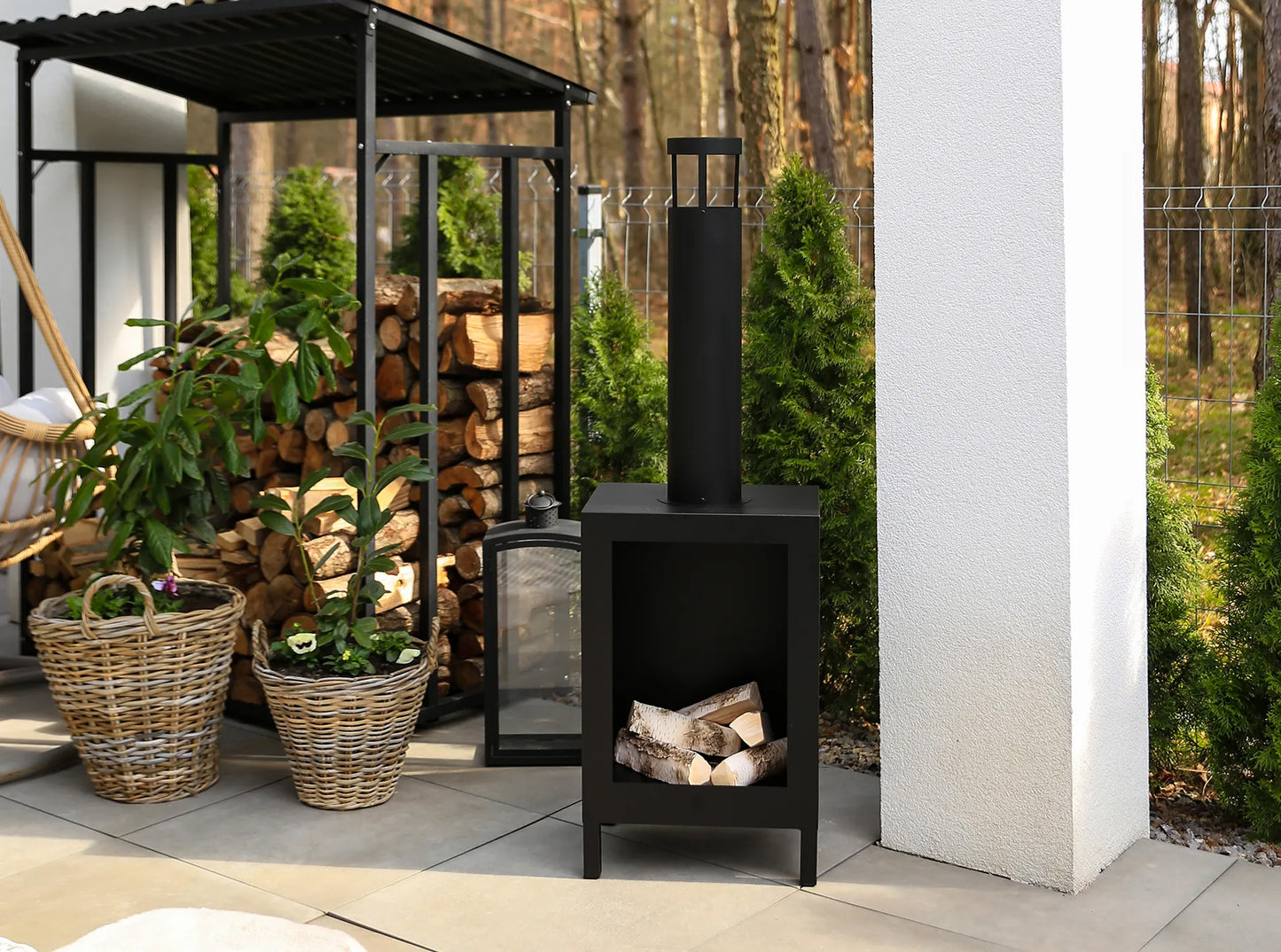 Bio ethanol haard Kozen zwart – design sfeerhaard