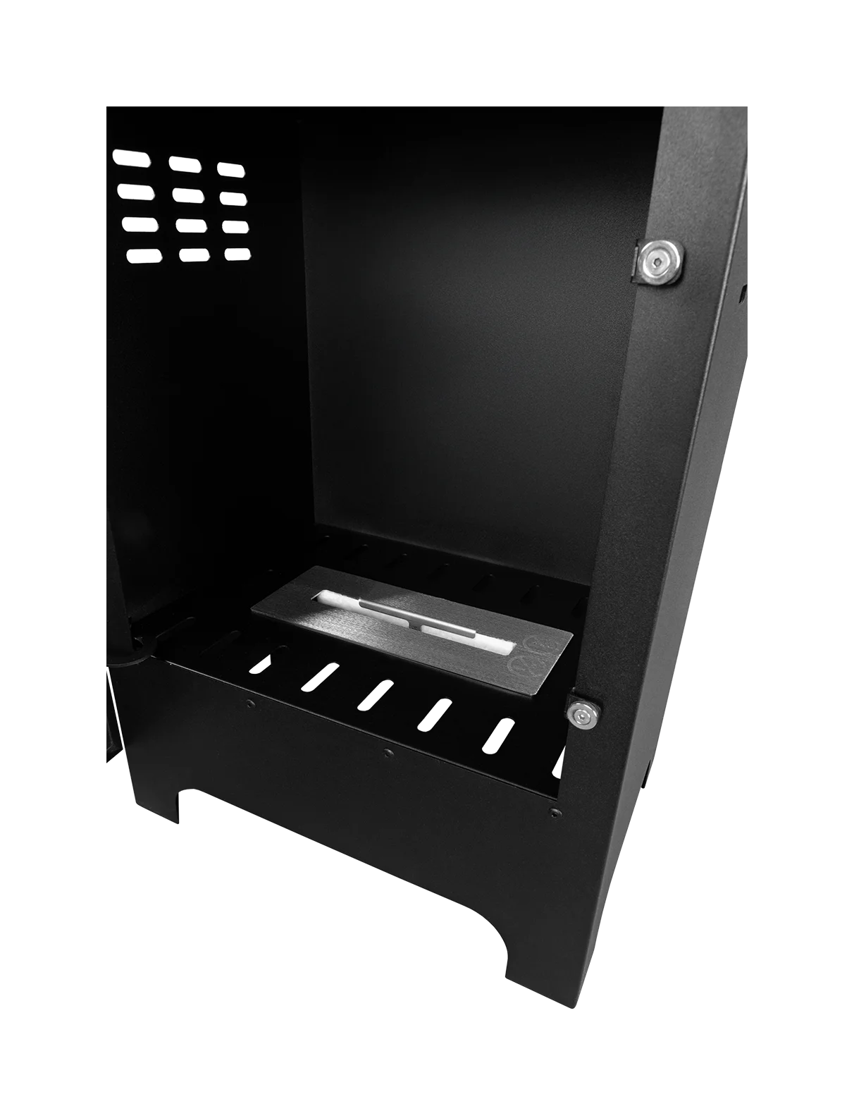 Bioethanol-Kamin Koza Mini schwarz – Dekokamin mit Glas