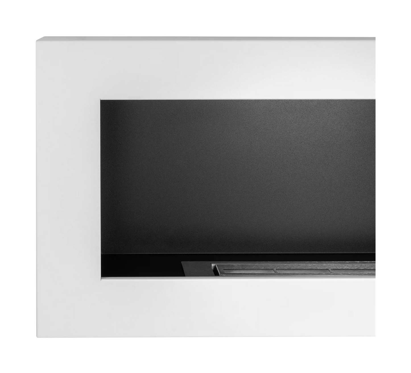 Bio-ethanol wandhaard 900x400  wit mat – box design zonder glas