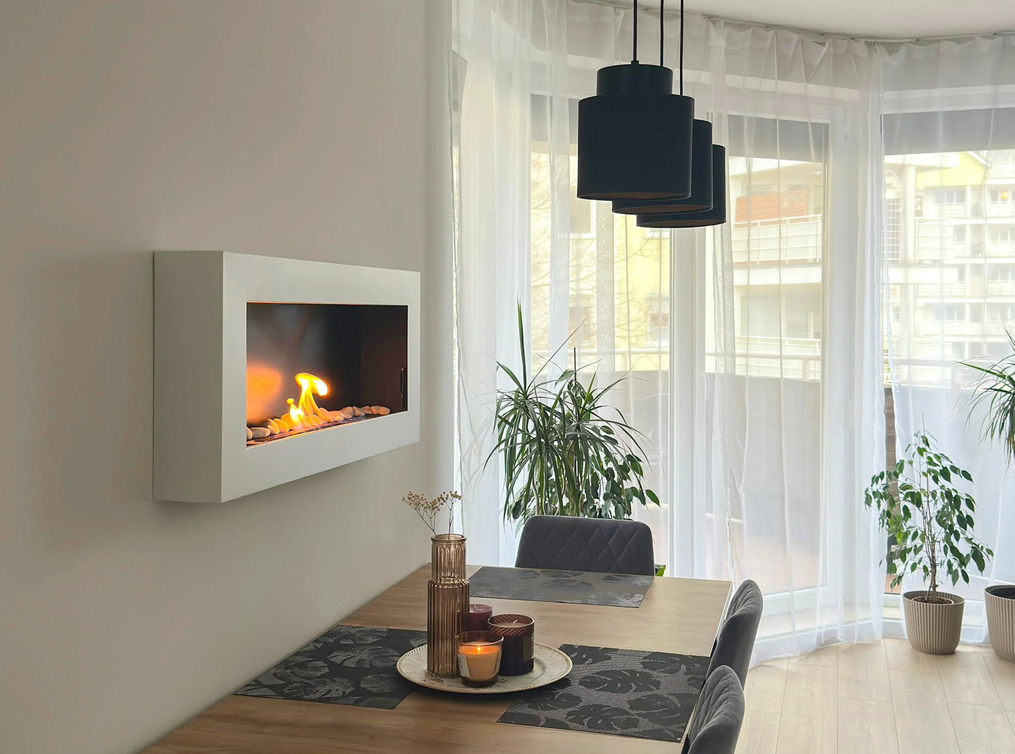 Bio-ethanol wandhaard 900x400  wit mat – box design zonder glas