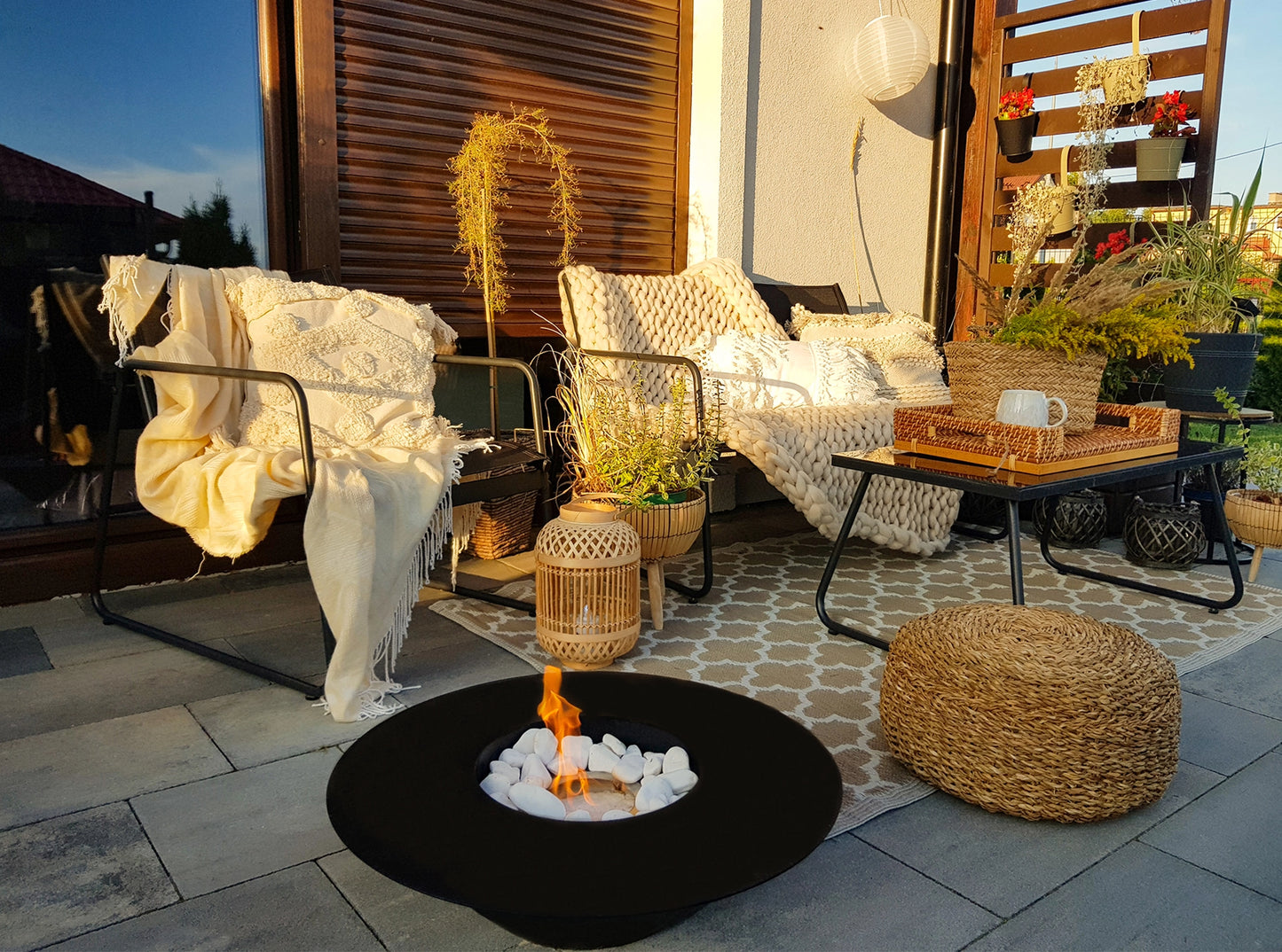 Bio ethanol haard Universe XL zwart – design sfeerhaard
