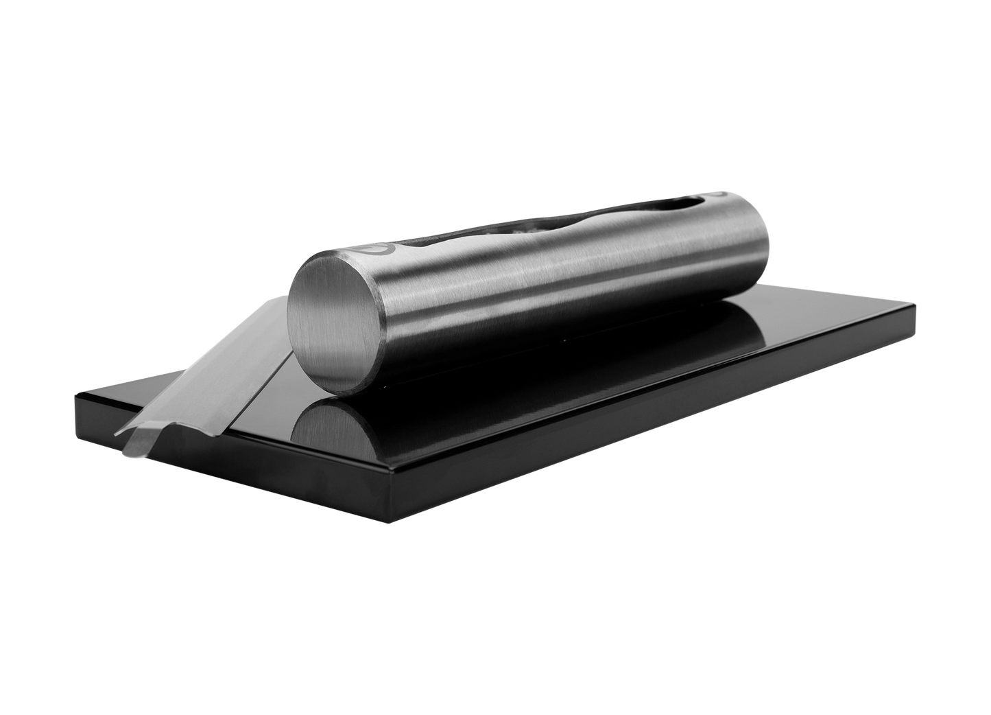 Bio ethanol haard Stainless zwart – compacte tafelhaard