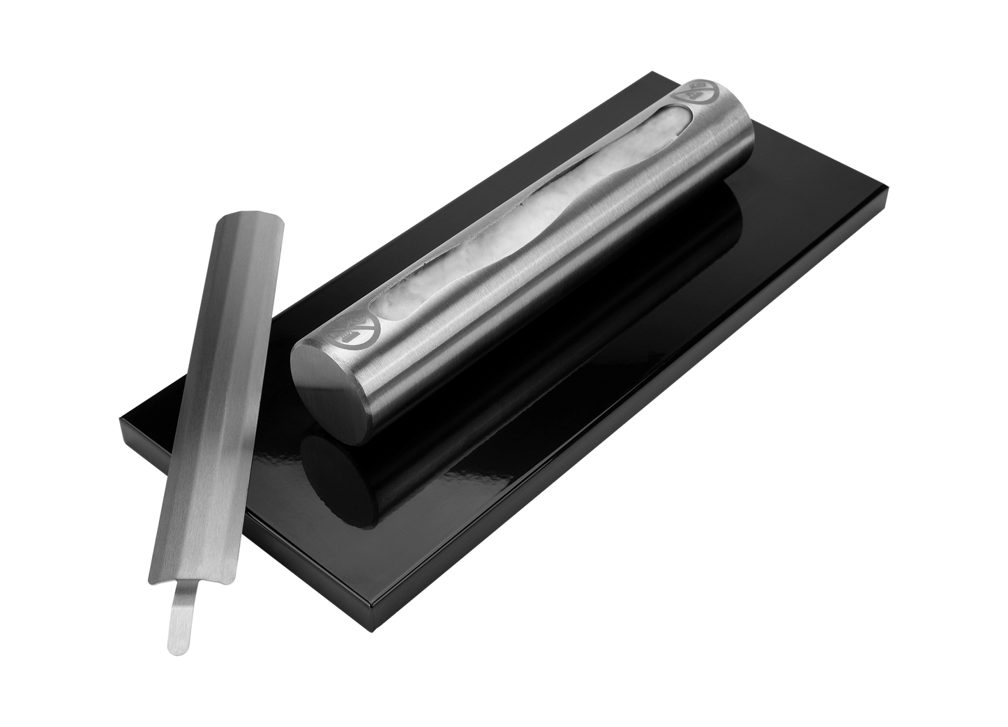 Bio ethanol haard Stainless zwart – compacte tafelhaard