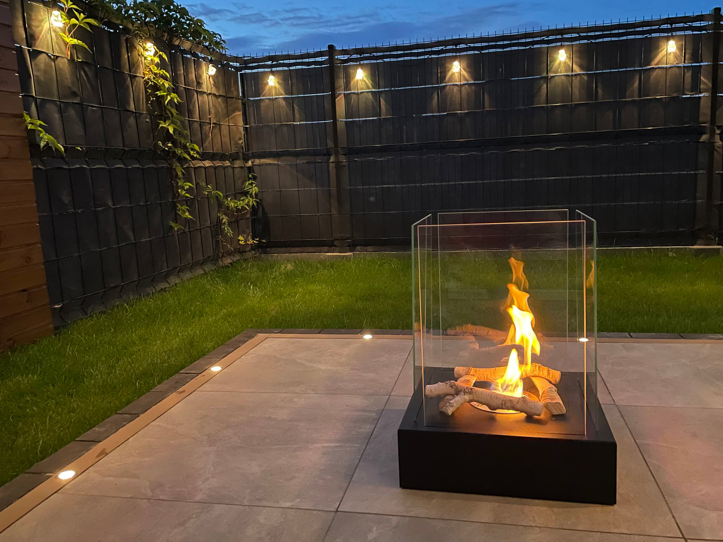 Bio ethanol haard Sunset Garden XXL zwart – sfeerhaard voor tuin en terras 🔥 Bestseller