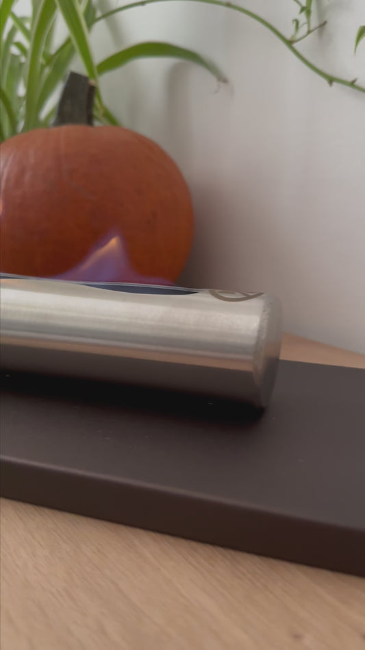 Bioethanol-Kamin Edelstahl schwarz – kompakter Tischkamin