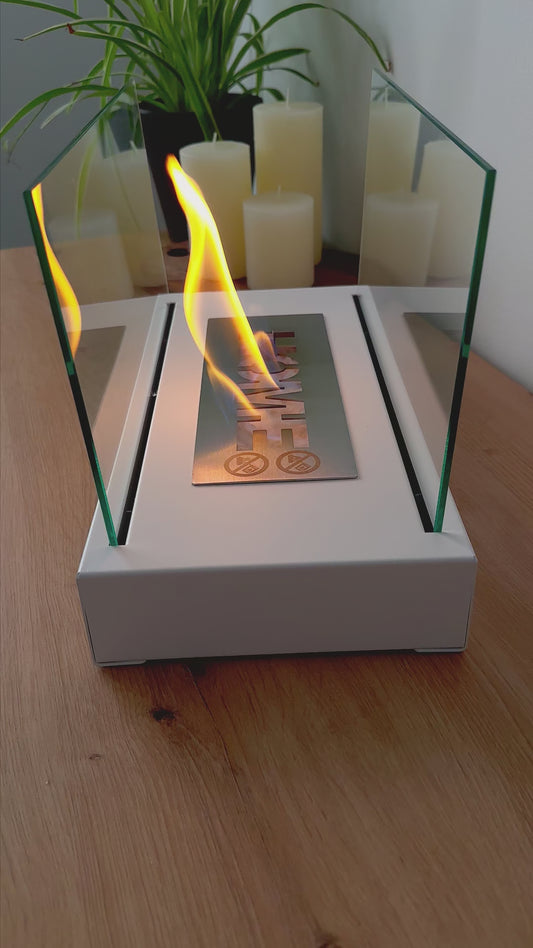 Bioethanol-Kamin Home Schwarz – moderner Dekokamin ⭐ Beliebt